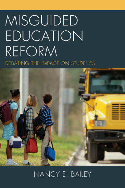 Cover of book: Misguided Education Reform