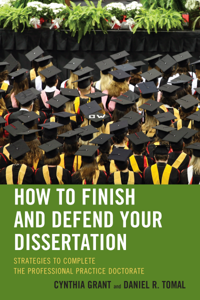 Cover of book: How to Finish and Defend Your Dissertation