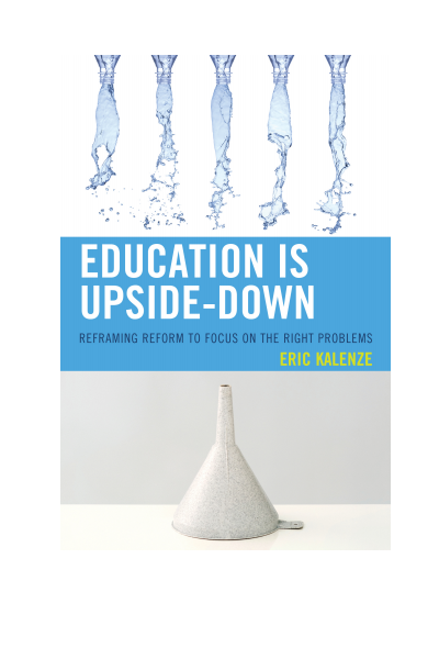 Cover of book: Education Is Upside-Down