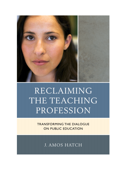 Cover of book: Reclaiming the Teaching Profession