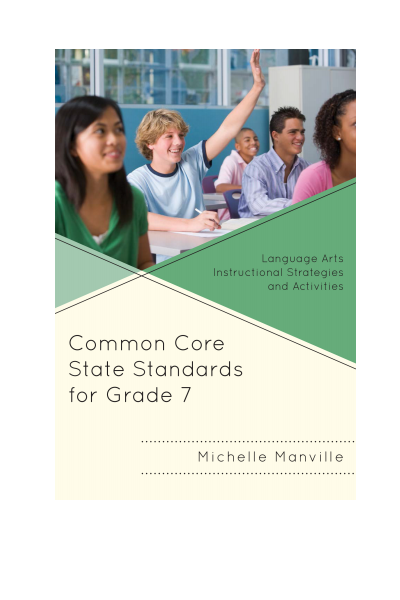 Cover of book: Common Core State Standards for Grade 7
