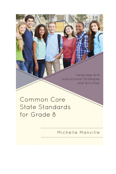 Cover of book: Common Core State Standards for Grade 8