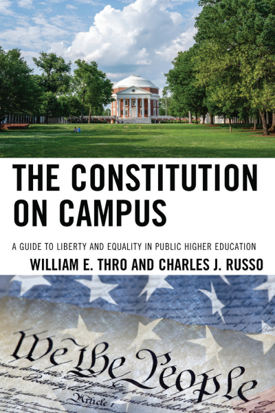 Cover of book: The Constitution on Campus