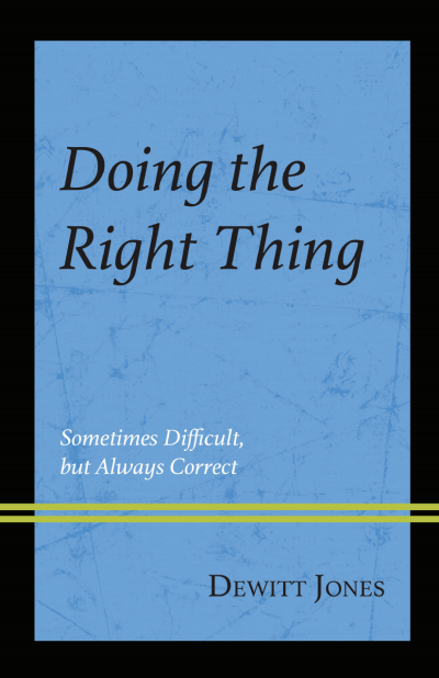 Cover of book: Doing the Right Thing