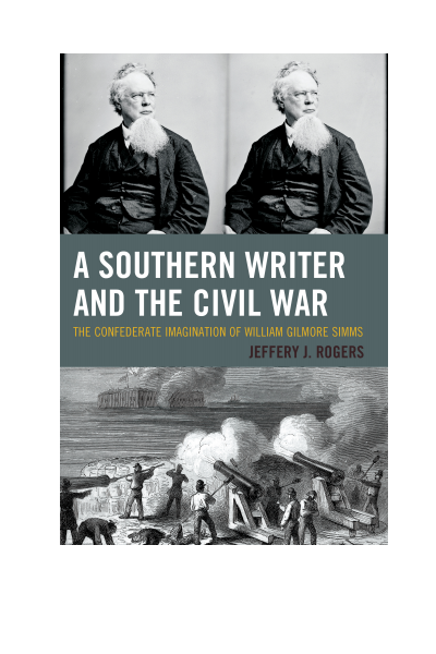 Cover of book: A Southern Writer and the Civil War