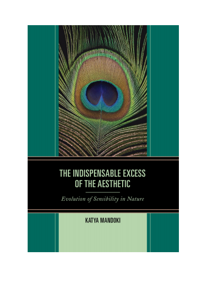 Cover of book: The Indispensable Excess of the Aesthetic