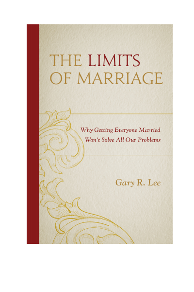 Cover of book: The Limits of Marriage