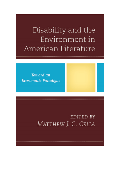 Cover des Buchs: Disability and the Environment in American Literature