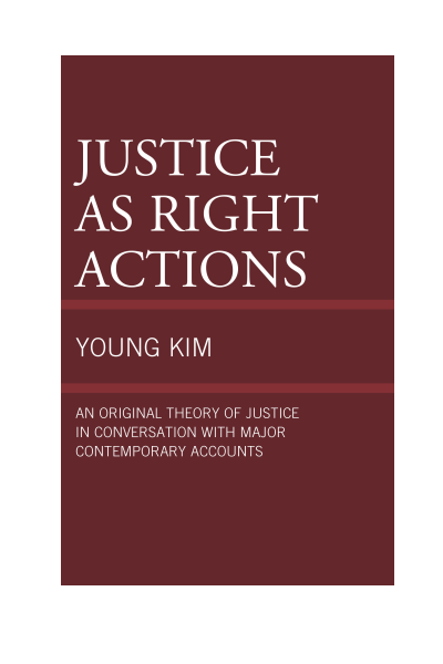 Cover of book: Justice As Right Actions