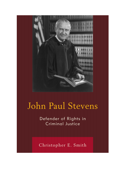 Cover of book: John Paul Stevens