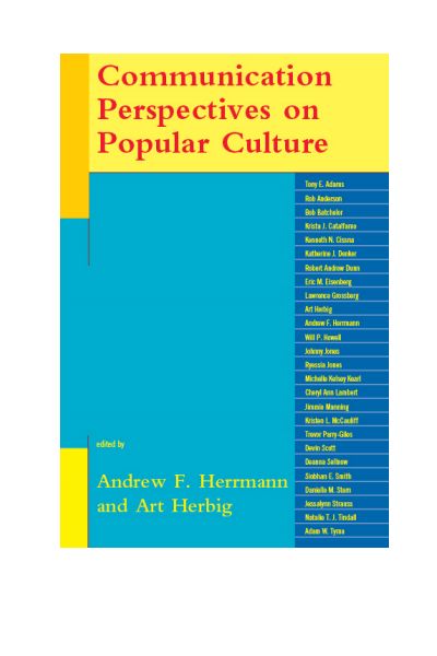 Cover des Buchs: Communication Perspectives on Popular Culture