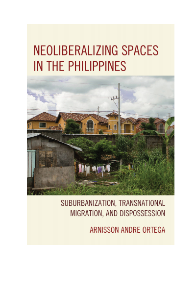 Cover of book: Neoliberalizing Spaces in the Philippines