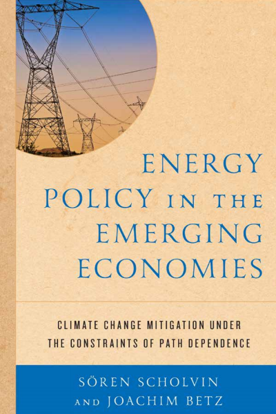Cover des Buchs: Energy Policy in the Emerging Economies