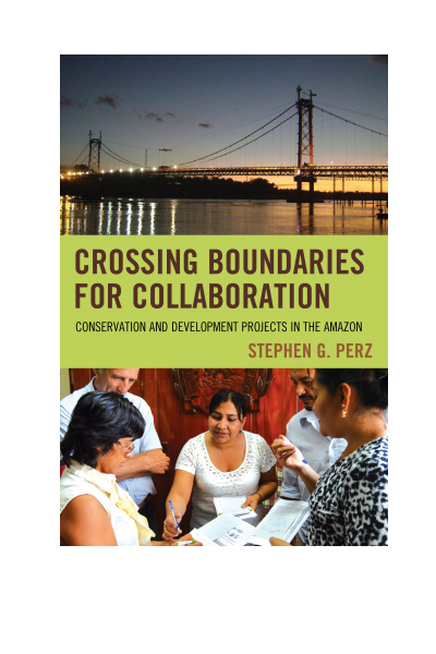Cover of book: Crossing Boundaries for Collaboration