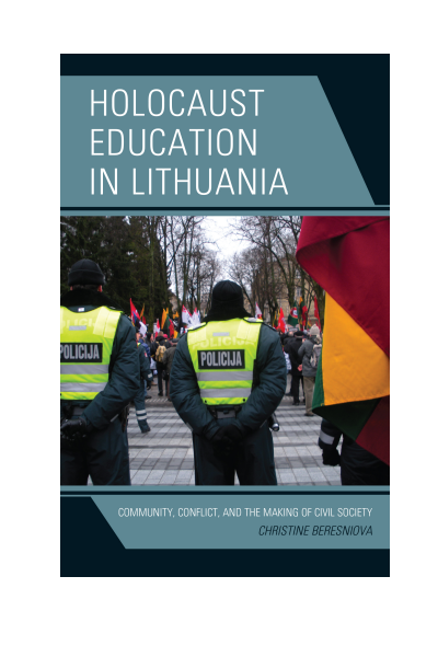 Cover of book: Holocaust Education in Lithuania