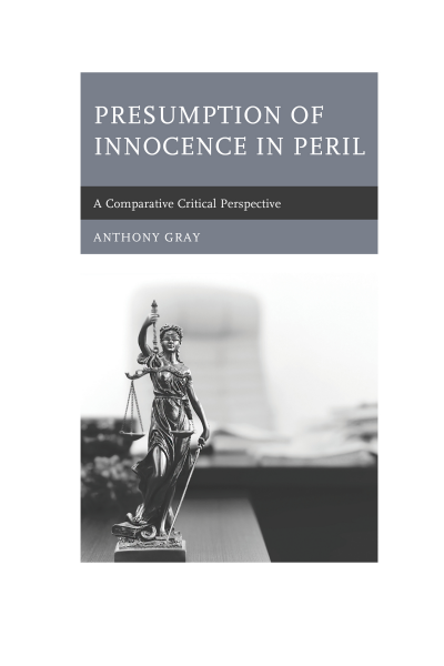 Cover des Buchs: Presumption of Innocence in Peril