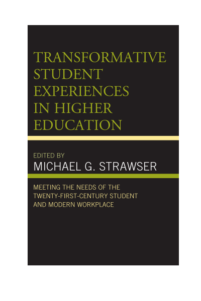Cover of book: Transformative Student Experiences in Higher Education