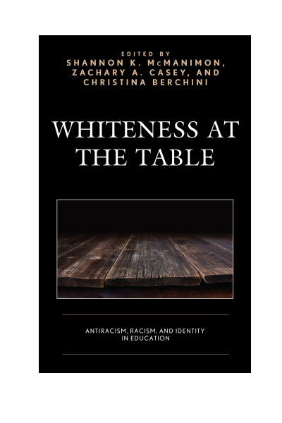 Cover of book: Whiteness at the Table