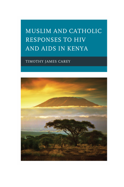 Cover des Buchs: Muslim and Catholic Responses to HIV and AIDS in Kenya