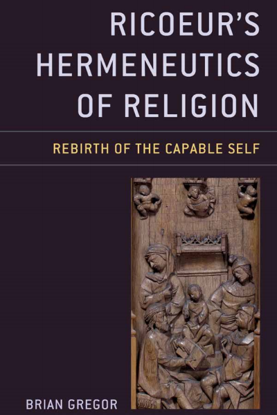 Cover of book: Ricoeur's Hermeneutics of Religion