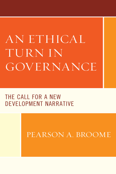 Cover des Buchs: An Ethical Turn in Governance