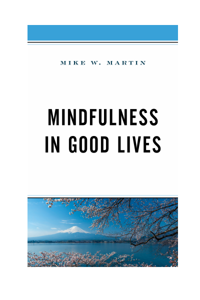 Cover of book: Mindfulness in Good Lives