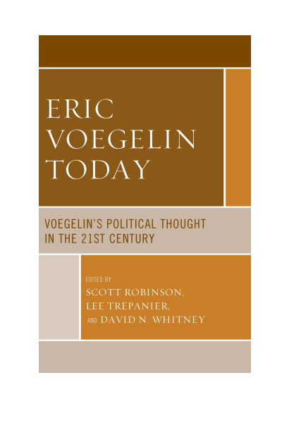Cover des Buchs: Eric Voegelin Today