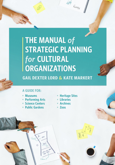 Cover des Buchs: The Manual of Strategic Planning for Cultural Organizations