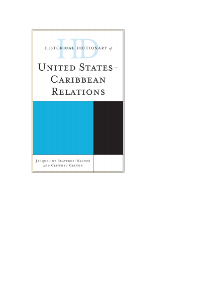 Cover des Buchs: Historical Dictionary of United States-Caribbean Relations