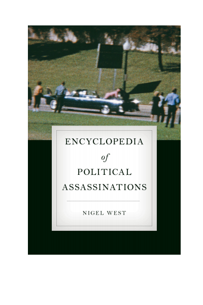 Cover des Buchs: Encyclopedia of Political Assassinations