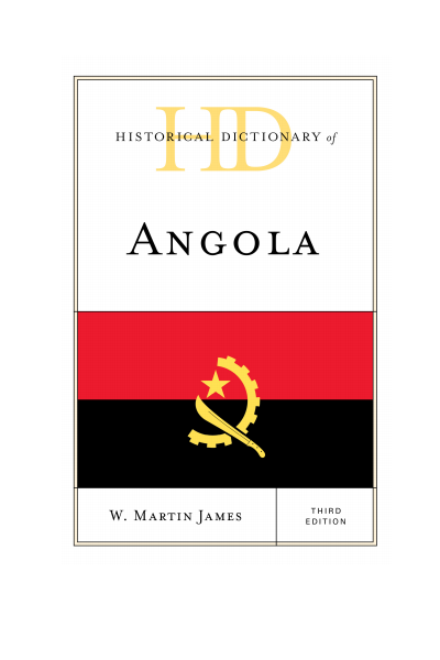 Cover of book: Historical Dictionary of Angola