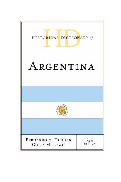 Cover of book: Historical Dictionary of Argentina