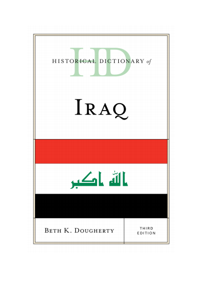 Cover of book: Historical Dictionary of Iraq