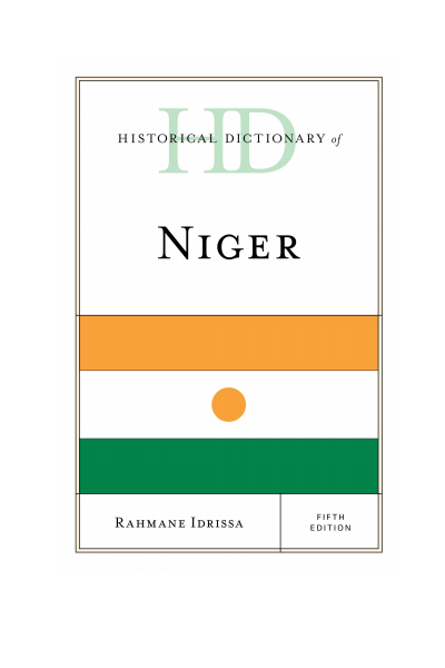 Cover of book: Historical Dictionary of Niger