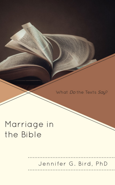 Cover of book: Marriage in the Bible