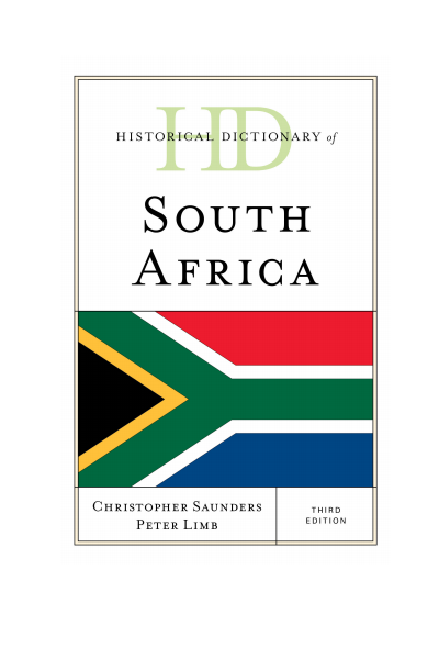 Cover of book: Historical Dictionary of South Africa