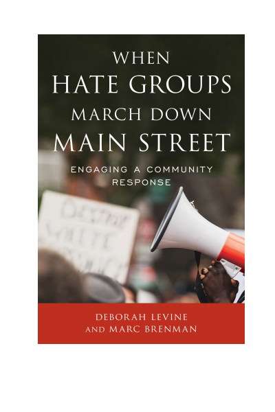 Cover of book: When Hate Groups March Down Main Street