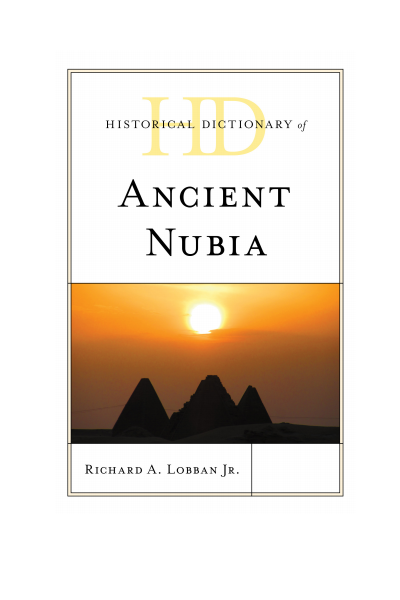 Cover of book: Historical Dictionary of Medieval Christian Nubia