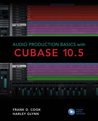 Cover of book: Audio Production Basics with Cubase 10.5