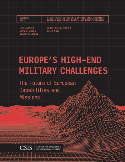 Cover des Buchs: Europe's High-End Military Challenges