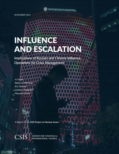 Cover des Buchs: Influence and Escalation
