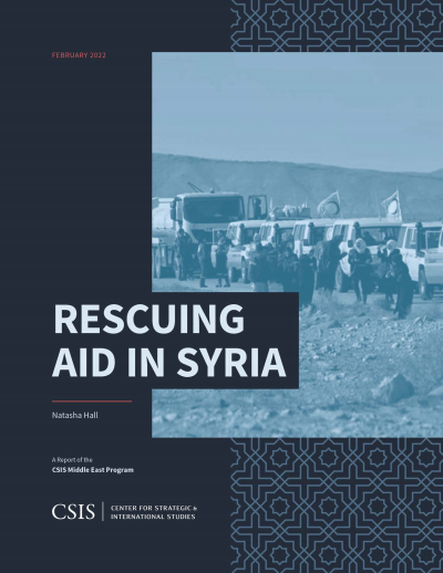 Cover des Buchs: Rescuing Aid in Syria