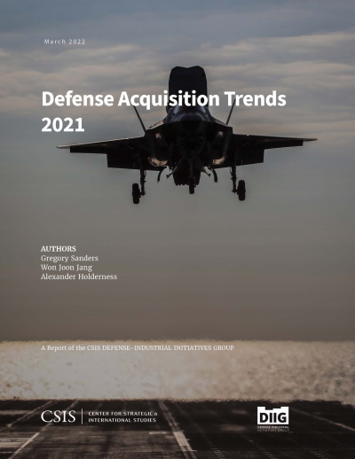 Cover des Buchs: Defense Acquisition Trends 2021