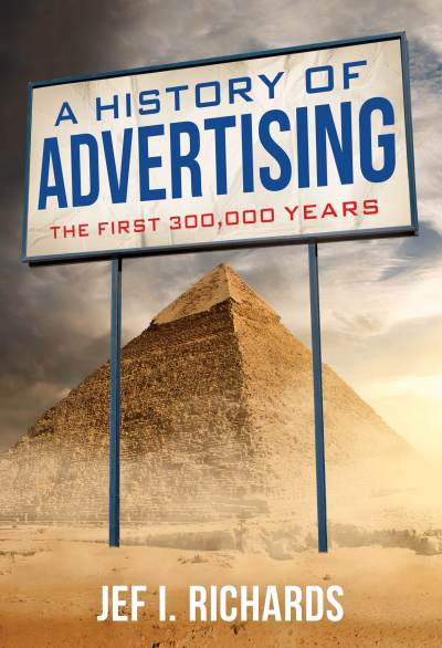 Cover of book: A History of Advertising