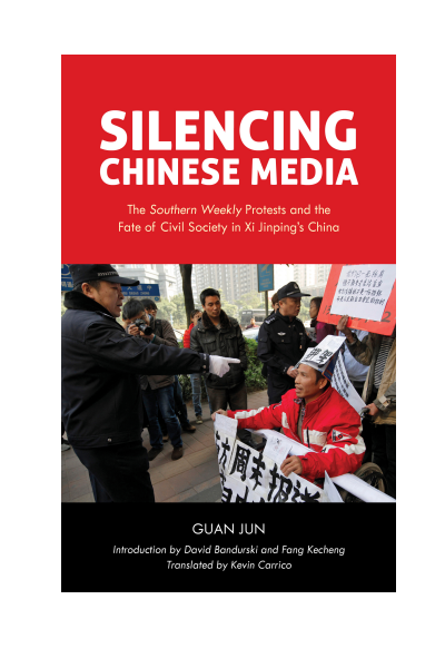 Cover of book: Silencing Chinese Media