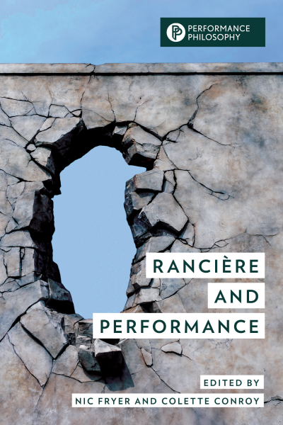 Cover of book: Rancière and Performance