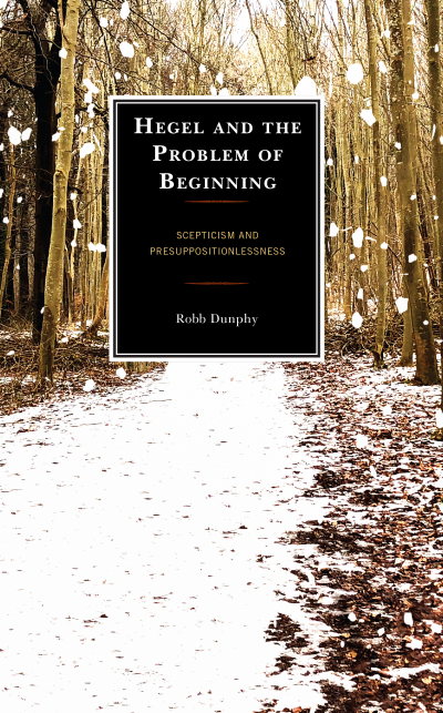 Cover des Buchs: Hegel and the Problem of Beginning