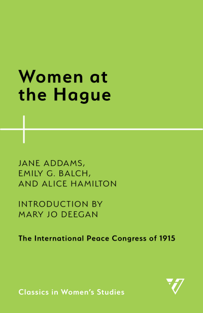 Cover of book: Women at the Hague
