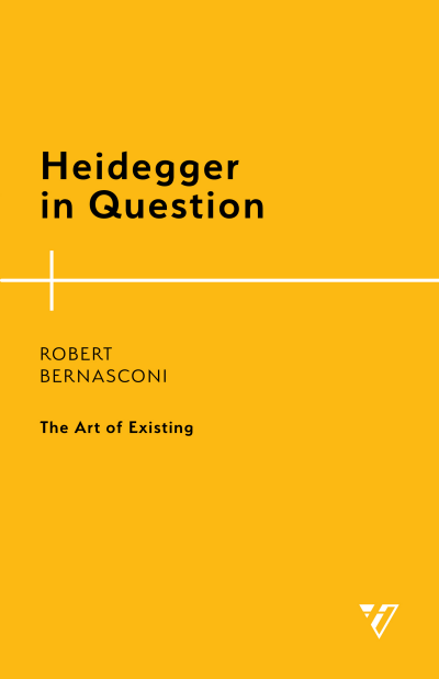 Cover of book: Heidegger in Question