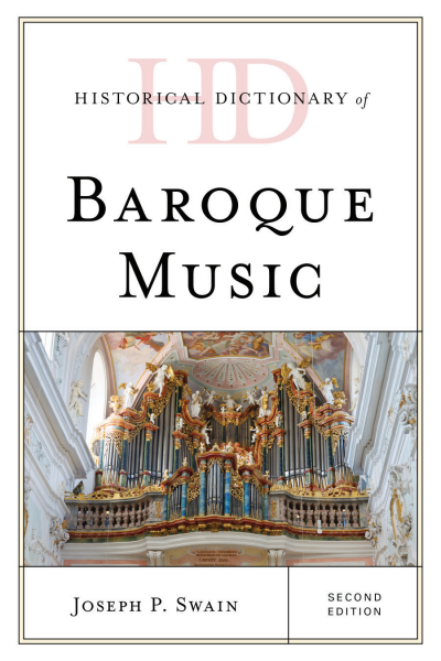 Cover des Buchs: Historical Dictionary of Baroque Music
